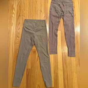 Taupe Leggings Set, H&M and halara